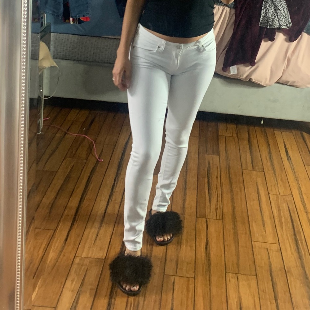 White jeans